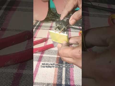 Mobile battery making solar panel ⚡💡