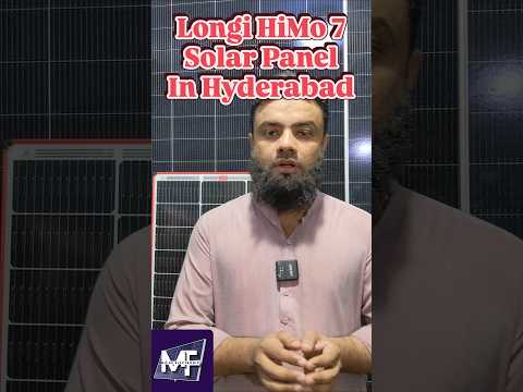 Longi HiMo 7 Solar Panel Price In Pakistan Hyderabad 25-05-2025