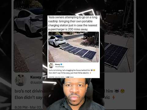 These Tesla Owners BOUGHT $25k Of Solar Panels to Charge Their Car During a Road Trip