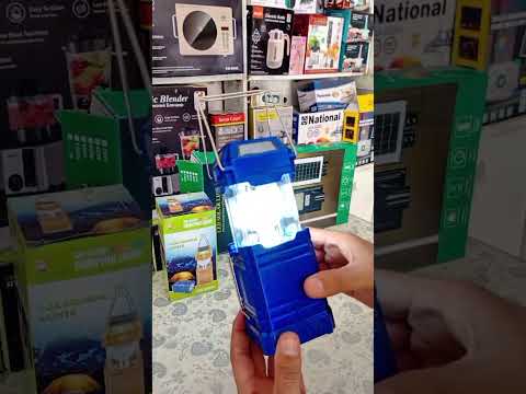 camping light with solar panel. whatsapp 0345 9151203 #shorts #youtubeshorts #fyp #original