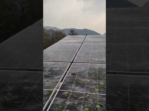 Damaged Solar panels #solar #solartips #solarrepair #solarsystem