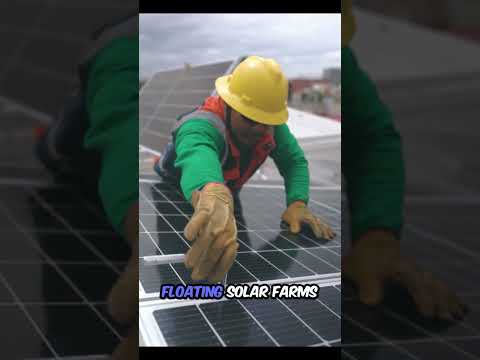 Floating Solar Panels in China! 🌞🌊 #shorts