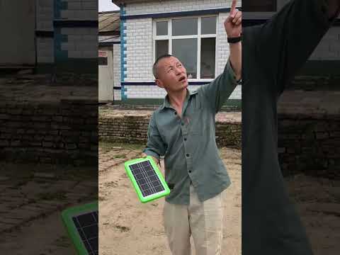 Mini Solar Mobile Charger #gadgets #unboxing #review