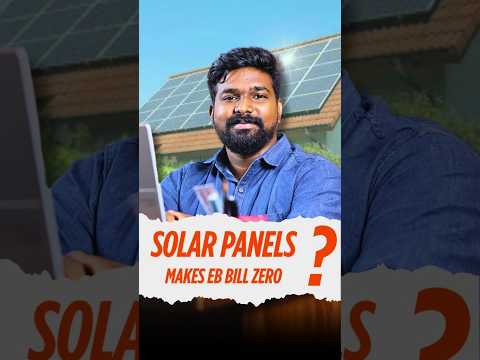 🔌⚡Can Solar Panels Make EB Bill Zero??#nayabuilders #topbuildersinchennai #bestbuildersinchennai