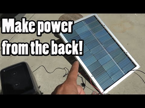 Review: The all new Eco Worthy 100W Bifacial solar panel ECOM100W