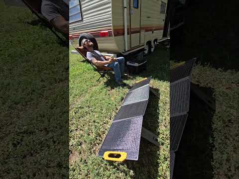 evopow 100w foldable solar panel #offgrid #solar #solarpanel https://www.tiktok.com/t/ZTjchuuLE/