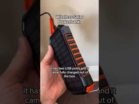 Essential Gear: Solar Power Bank for Camping & Hiking #magsafe #solarpower