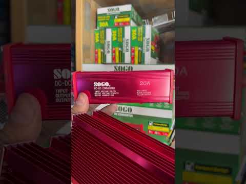 Sogo Buck Module For Solar Panels. How to run 12v load on 620w solar panel. #solarcharger #diysolar