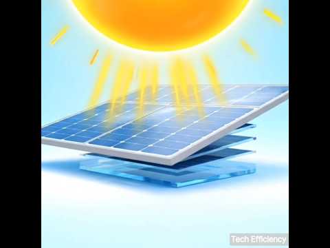how solar panels make electricity