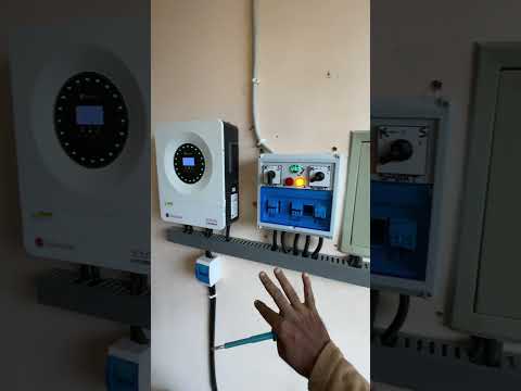 Solar Max 3.8KW Inverter Jinko Bifacial 585W Tubular Model 1800 Battery ￼#solarproject #solar