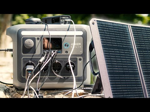 Anker SOLIX C1000: Solar power station for outdoor video production