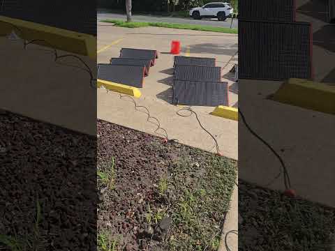 Testing jackery solar saga 500 panels