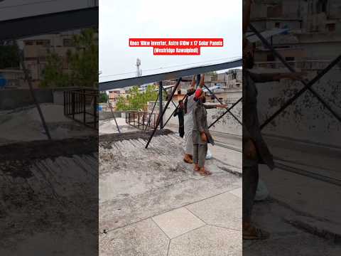 Knox 10kw inverter, Astro 610w x 17 Solar Panels(Westridge Rawalpindi)