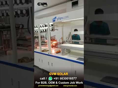 Inside GVM Solar | Solar Panel Manufacturing Process | Made in India