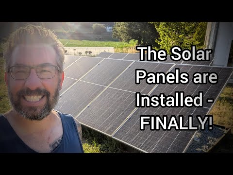 The Solar Panels Are Installed – Finally!