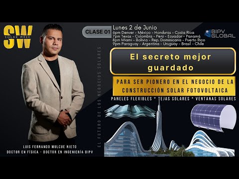 CLASE #1 |☀️El SECRETO para SER PIONERO en el NEGOCIO de NUEVAS TECNOLOGÍAS SOLARES. #solarweek