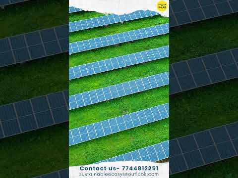 1 Megawatt Solar Power Plant | Aerial View | 1.5 MW Solar Plant with Mono Trackers | Drone View