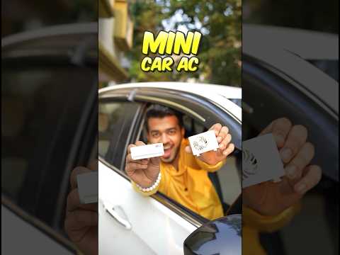 This is a Solar Mini Car AC!