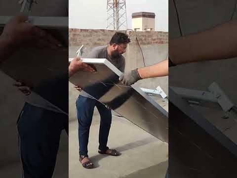 solar panels installation | #solar #solarpanel #akestsolar #viralvideo