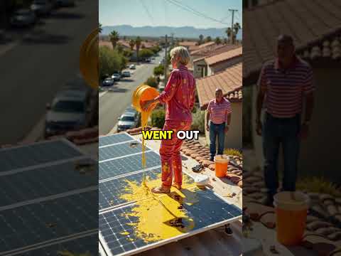 HOA Painted Over My Solar Panels — Then I Blacked Out Their Whole Neighborhood. #shorts #viral #hoa
