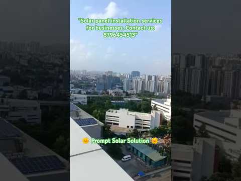 “Solar panel installation services for businesses. Contact us: 8796454513″🌞 Prompt Solar Solution 🌞