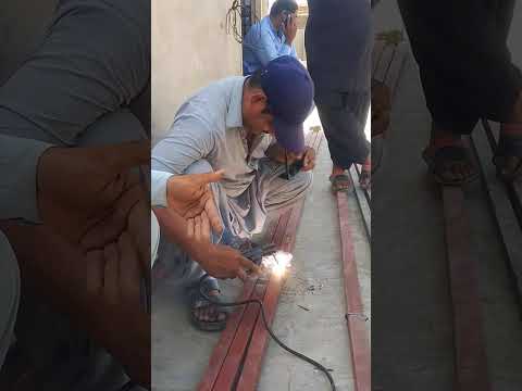 making solar panels structure for solar Hybrid Haier T3 plus