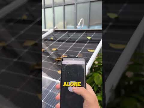 Solar Panel Dust Cleaner #shorts