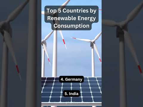 Top 5 Countries By Renewable Energy Consumption