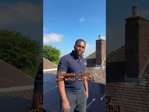 25 Solar panel Job 📡👀 #ytshorts #solar #job #renewableenergy #solarpanels #london #solarsystem