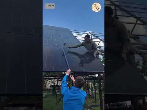 Solar Panels Install / Solar Panels Projects / Solar Install Tips #solar #solarpv #minivlog #shorts