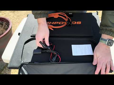 MHPOWOS 220W Solar Panels   Review, Setup, & Test! @Outdoor_Prepper  #mhpowos #solar #power