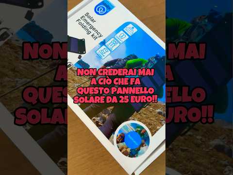 🔴INCREDIBLE!!! $25 for a foldable solar panel? Here’s what it really does! #solarcharger