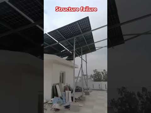 solar panels vs wind storm today