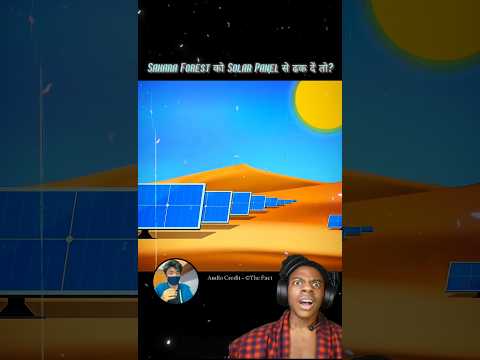 If the Sahara desert is covered with solar panels 😱 #shorts #facts