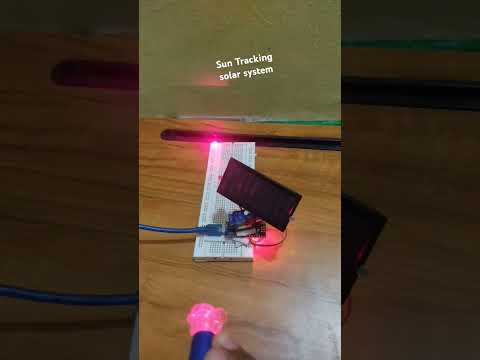 How to make sun tracking solar panel #solarsystem #smartsolar #arduino #arduinoproject #diyprojects