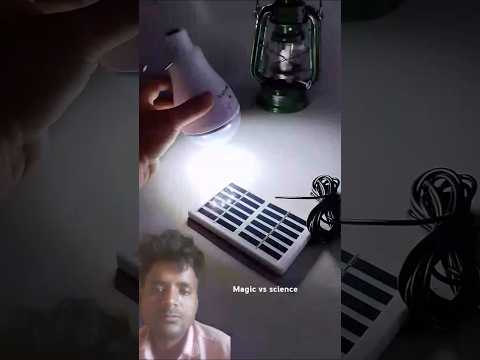 solar panels with solar lights##shorts #electrcal #science #experiment