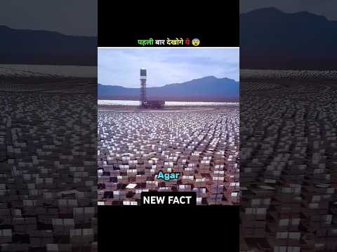 This Is Solar Panels 😱 || 😱☠️🐅#factshorts​ #solarpanel​ #shorts​ #amazingfacts​