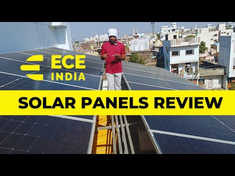 ECE Solar Panels Review | ECE India Energies Solar Panels