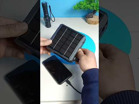 “Solar Power Bank Without Battery! 🔋☀️ Ultimate Eco Gadget”