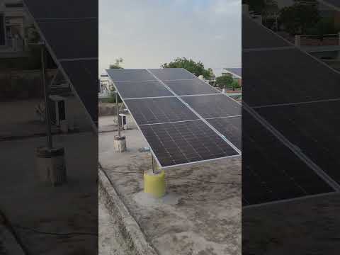 new model solar panels 2025 #electrical #solarconverter #renewableenergy #vlog #solarrepair #solar