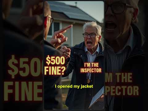 Karen Tried to Fine Me for Solar Panels — Then I Showed Her My Badge!