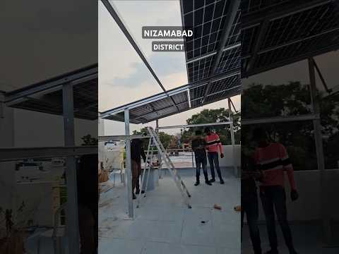 3KV SOLAR PLANT WORKING SOLAR PANEL 🪴  || @epinfo395 || #solarrepair #solarconverter #solarpanel