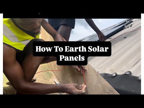 How to Properly Earth Solar Panels (Most People Skip This!)