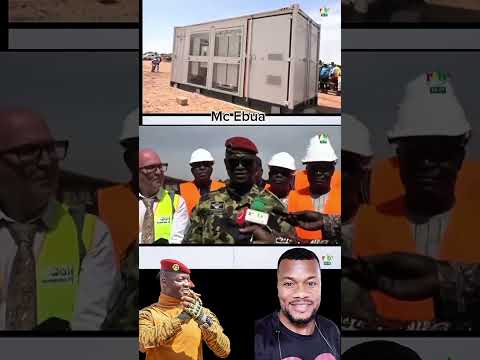 Burkina Faso inaugurates a new solar power plant just constructed in Tenkogodo Zano