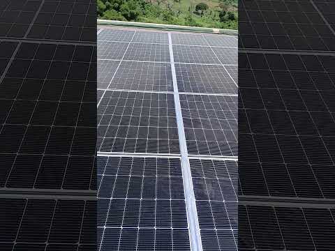 how to prevent the water to through the solar panels #solarenergy #solar #theothersideofmakebelieve