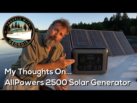 My Thoughts On the AllPowers 2500 Solar Generator – Travels With Geordie