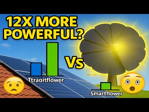 This NEW Smartflower Outbeats Solar Power Worldwide in 2025?!