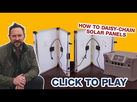 How to Daisy Chain Your Solar Panels | Patriot Power Generator 2000X