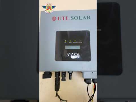 5kw solar panels UTL company price on grid 🤔 #solarsystem #solarrepair #solarsolution #installsolar