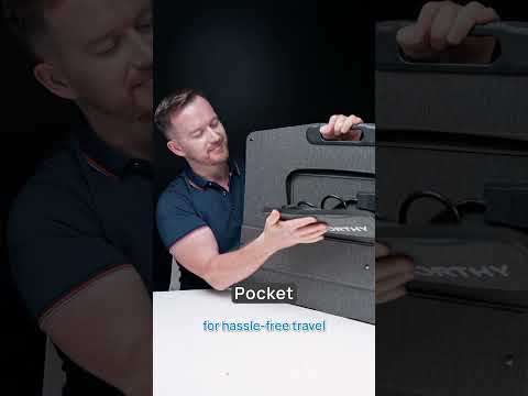 Unfold, Plug In, Chill | Eco-Worthy 100W Foldable Solar Panel 🌄☀️